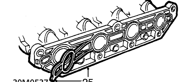 Remove inlet manifold.