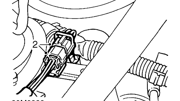 Exhaust manifold gasket - models without air conditioning – Remove front pipe to manifold gasket. See this section.
