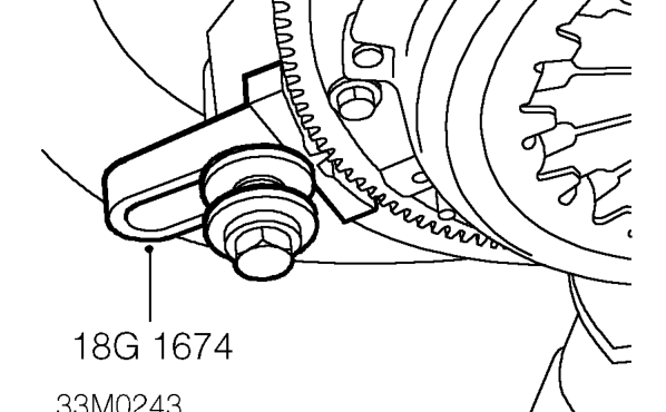 Renew pressure plate if clearances are outside service limit.