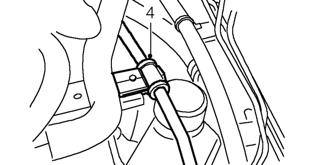 Clutch cable - ’r65’ gearbox – Release cable from abutment bracket.