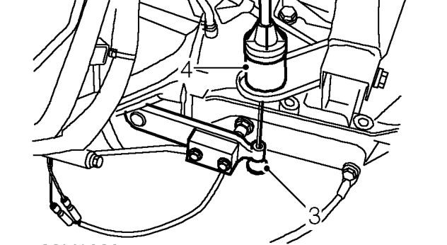 Clutch cable - ’pg1’ gearbox – Raise front of vehicle.