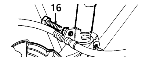 All models – Remove nut from lower ball joint and release suspension lower arm from front hub.