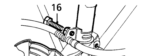 All models – Remove nut from lower ball joint and release suspension lower arm from front hub.
