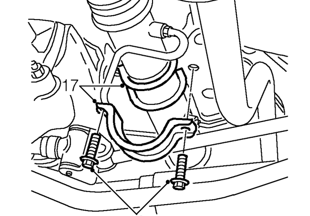 Loosen locknuts and remove track rod ends from steering rack.