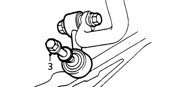 Front damper – Remove front road wheel.