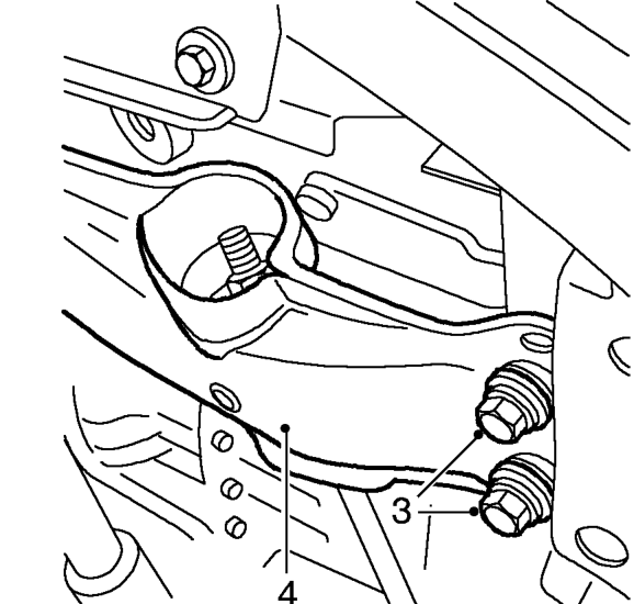 Front beam – Remove both front tie rods. See this section.