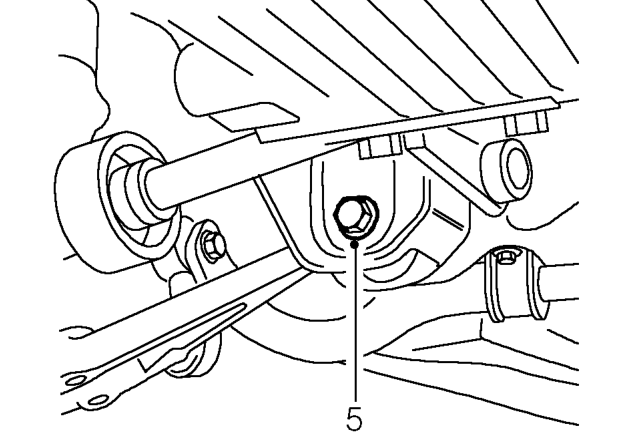 Rear beam – Remove steering rack. See STEERING, Repairs.