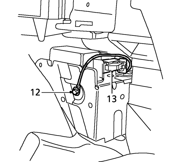 Remove cover from control unit.