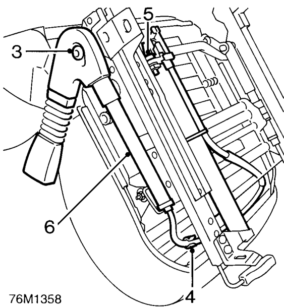 Turn seat upside down and stand on level surface.