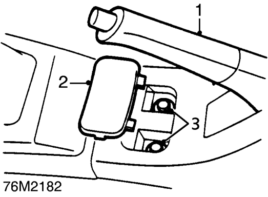Rear console – Service repair no - 76.25.04