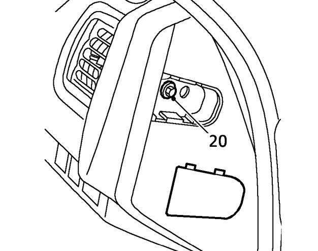 Disconnect multiplug from SRS harness and position aside.