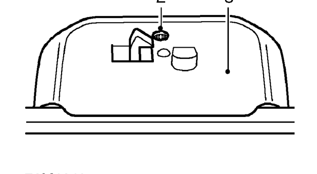 Glove box latch – Open glove box.