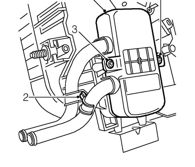 Heater matrix – Remove heater. See this section.