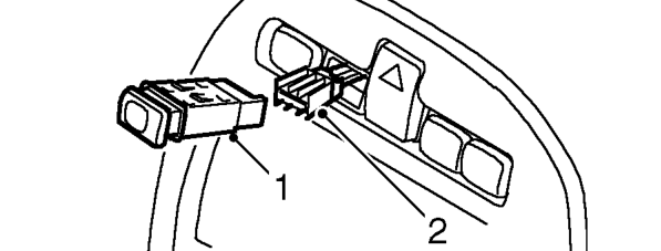 Air conditioning switch – Service repair no - 82.20.07