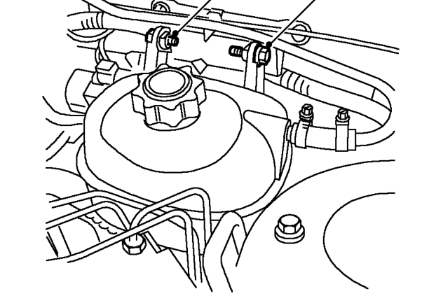 Evaporator – Recover refrigerant from air conditioning system. See Adjustments.