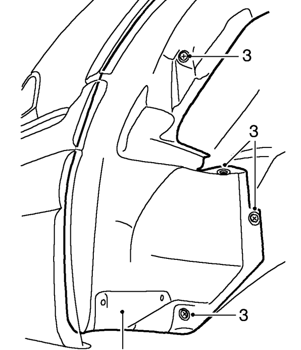 Models without front fog lights – Raise front of vehicle.