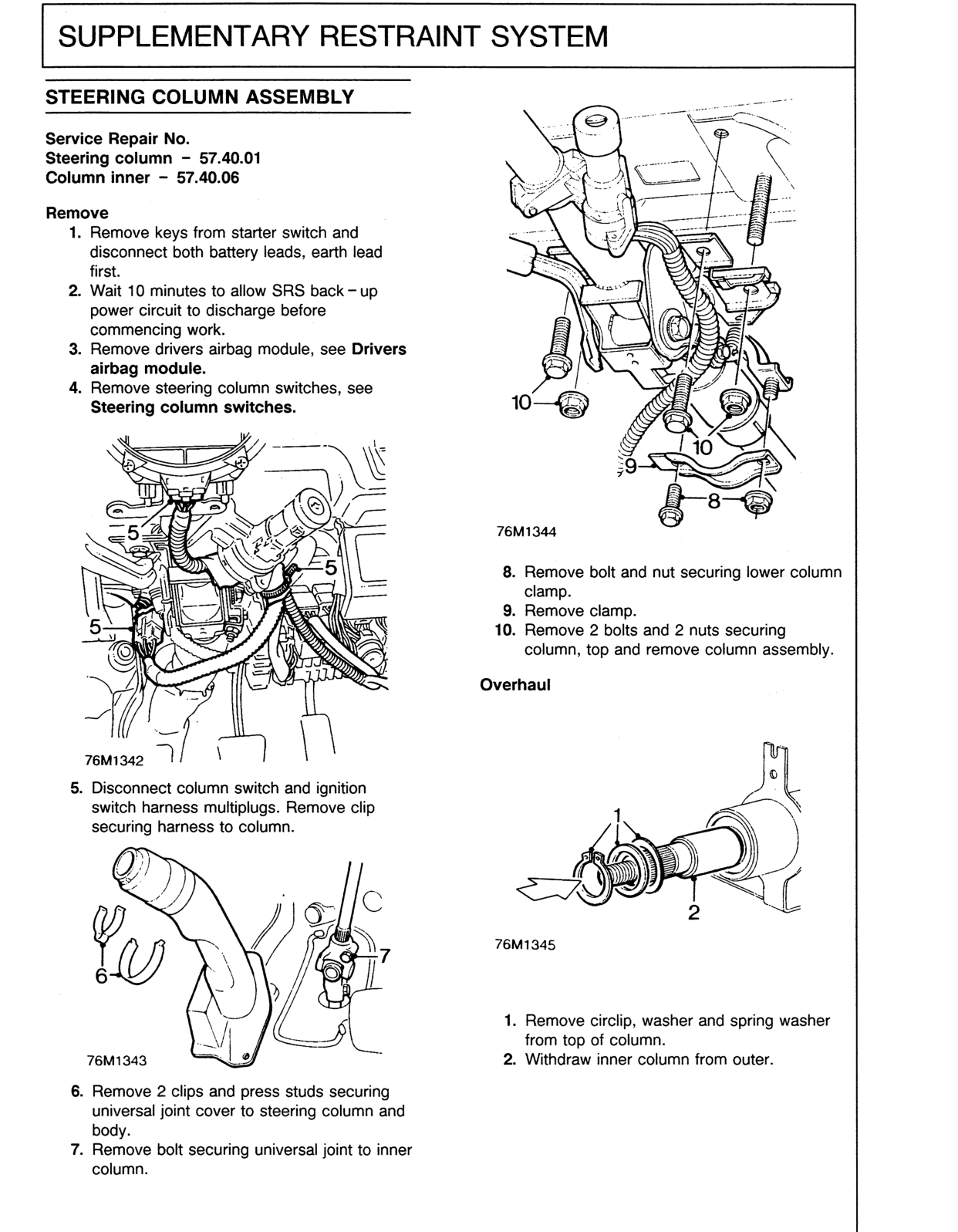 Scan of the original manual page with all its drawings