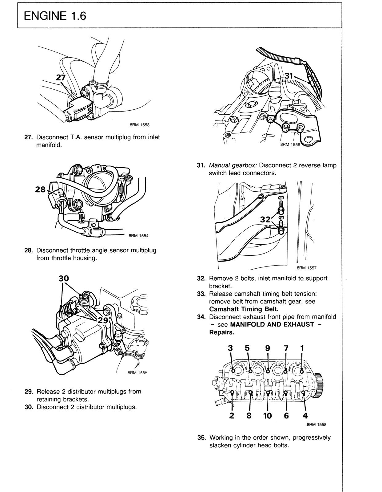 Scan of the original manual page with all its drawings