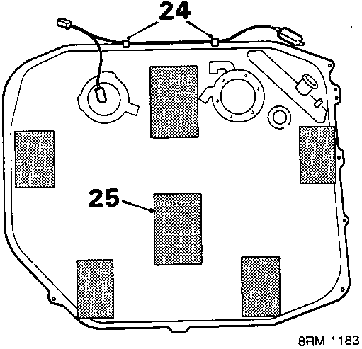Engine oil pan with gasket and sensor mounting locations