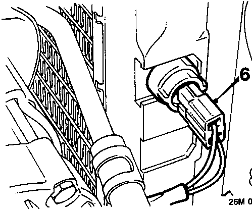 Diagram showing multiplug connection to thermostatic switch