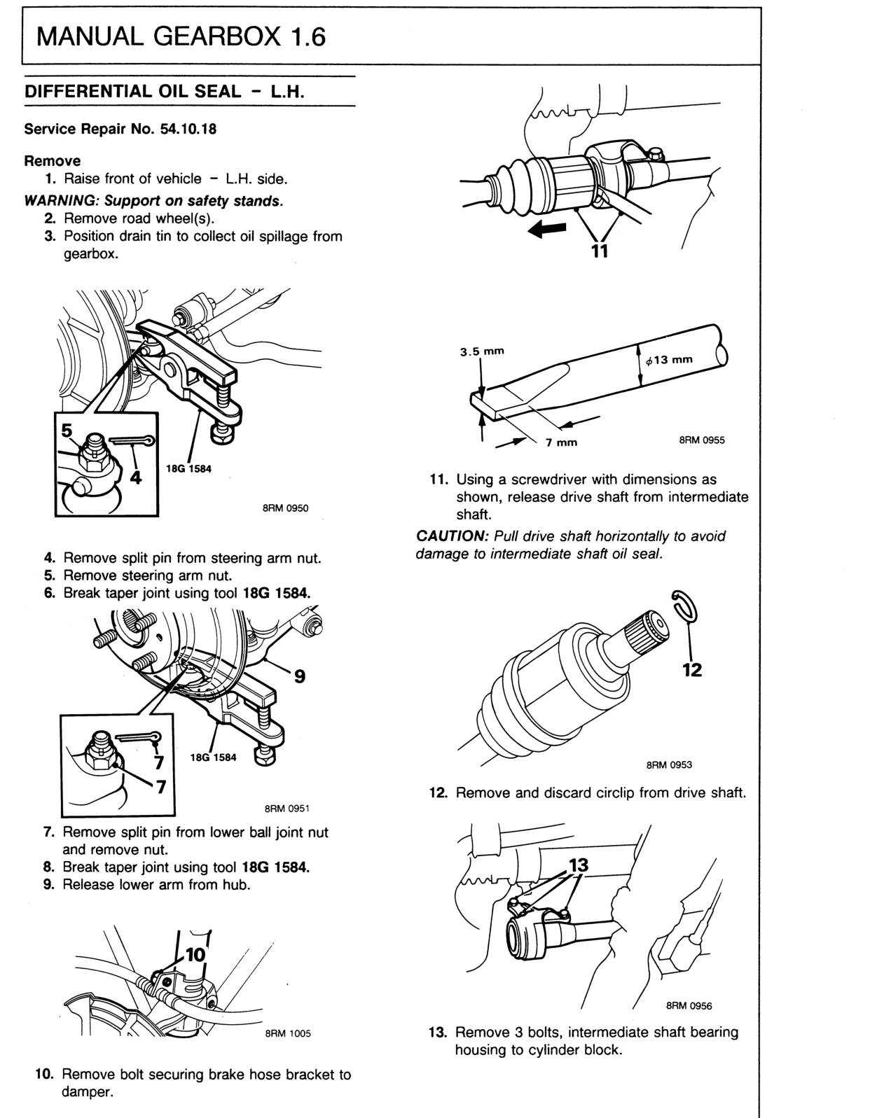 Scan of the original manual page with all its drawings