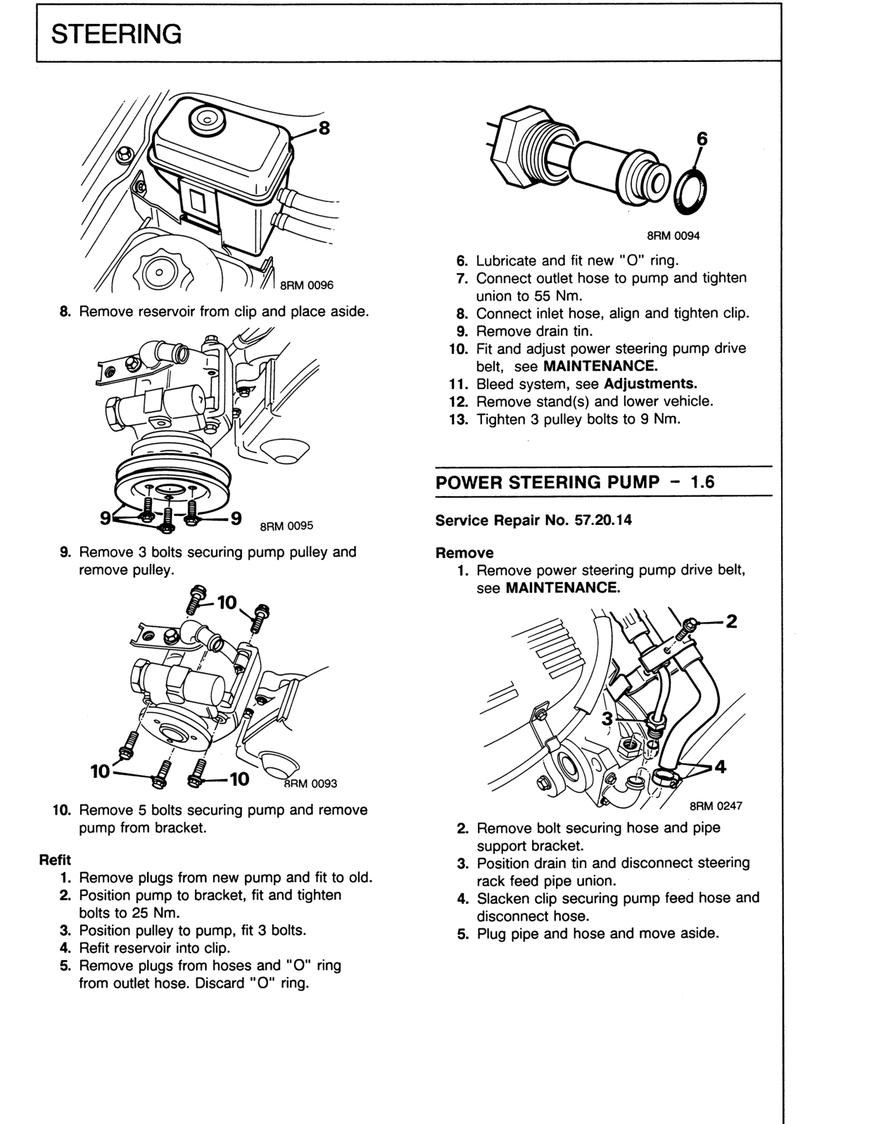 Scan of the original manual page with all its drawings