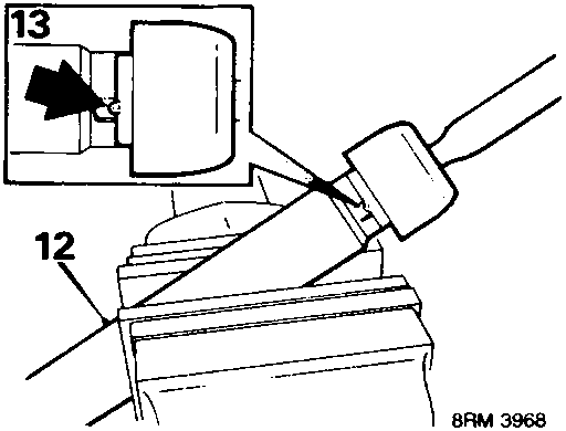 Diagram showing rack teeth being held in a soft jawed vice