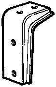 Diagram showing end bushes, collars, clamps, and anti-roll bar assembly with callout numbers 6 through 9