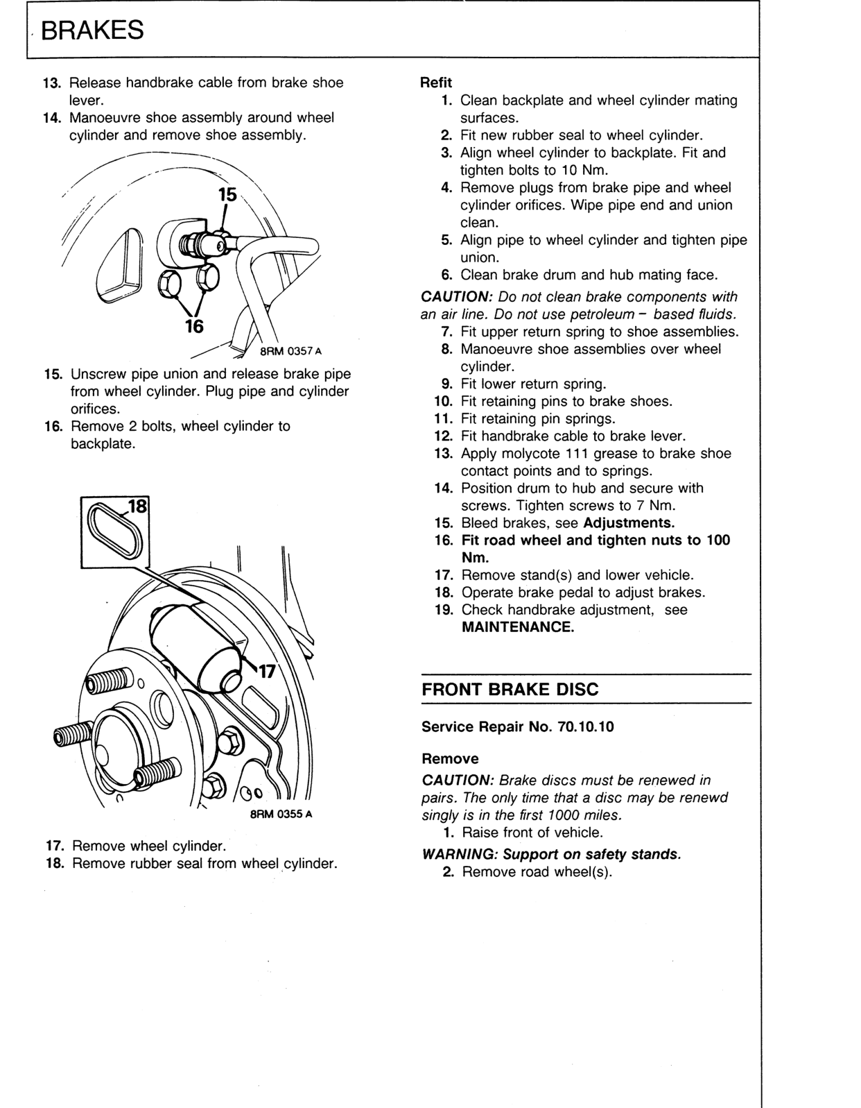 Scan of the original manual page with all its drawings