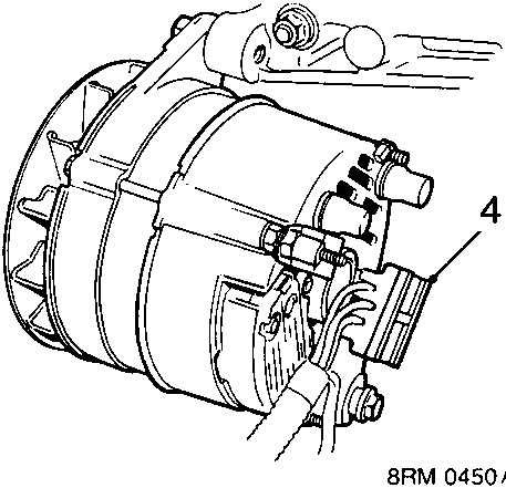 Alternator multiplug connector