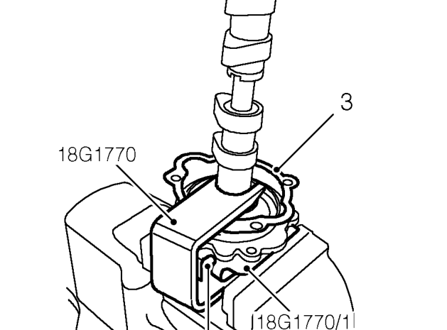 K16 vvc housing gaskets - refit – Lubricate sealing ring of new gasket with engine oil.