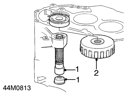 Idler shaft
