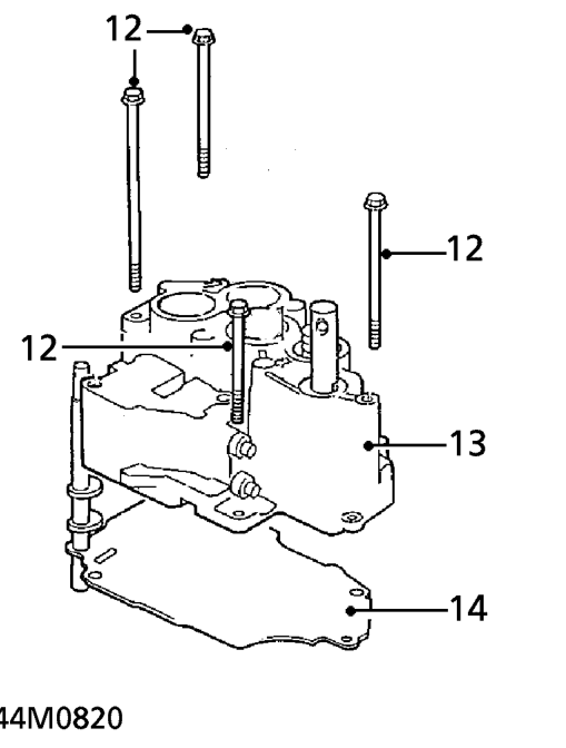 Remove modulator valve plate.