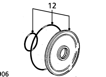 Apply low pressure air to the remaining oil passage and expel the clutch piston.