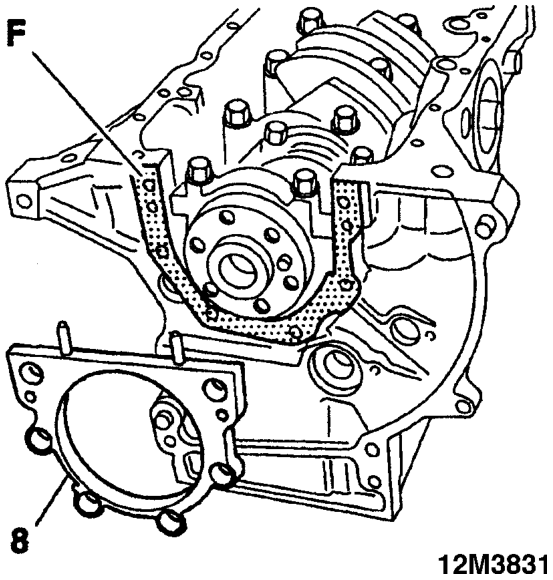 Reinstalling the oil pump