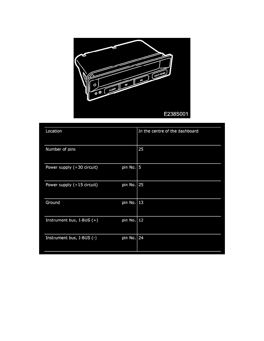 Saab Service and Repair Manuals > 95 (9600) L42.3L Turbo