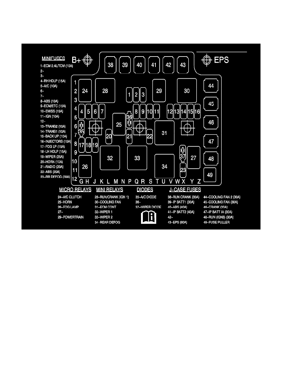 Saturn Service and Repair Manuals > ION L42.4L (2007