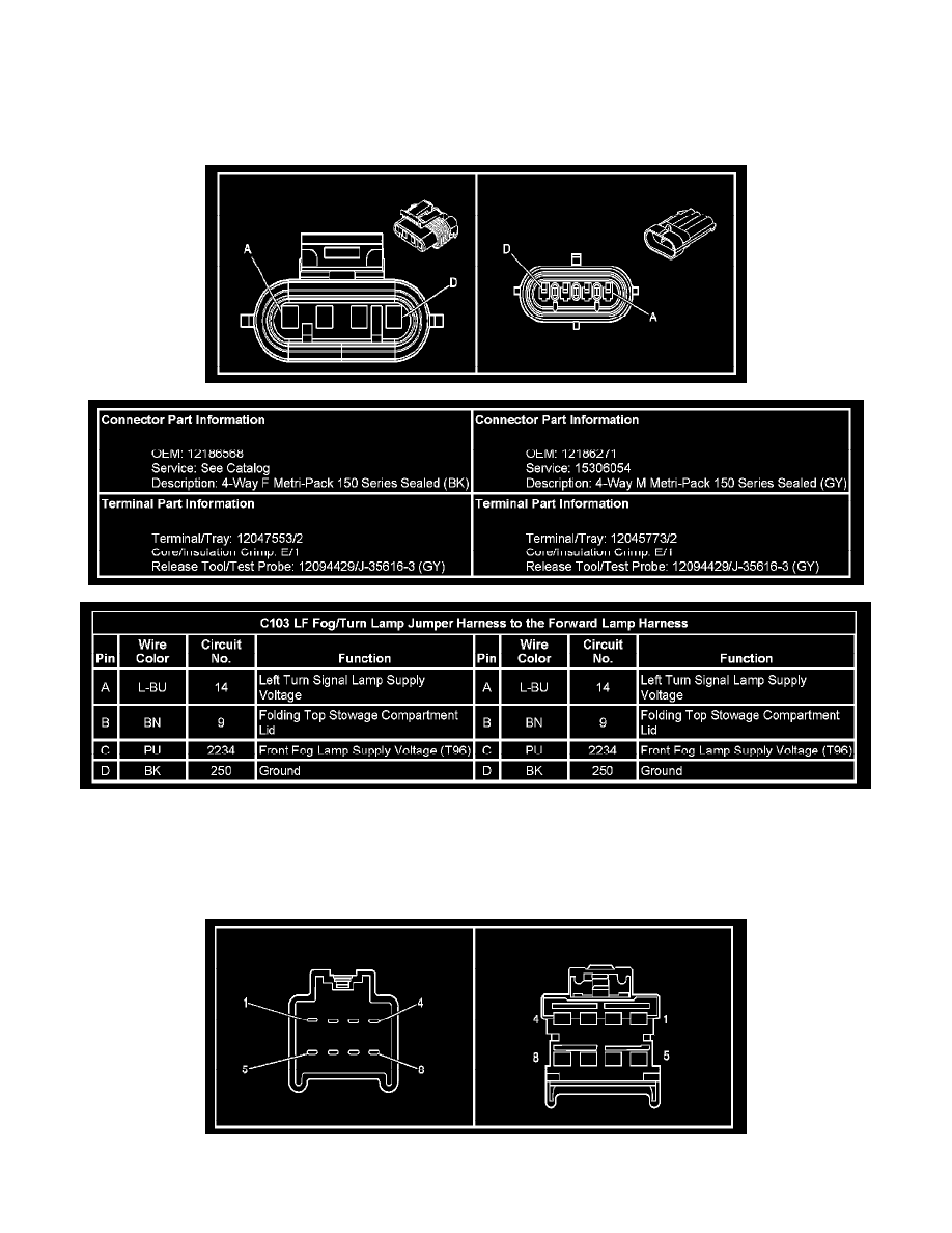 Power and Ground Distribution > Multiple Junction Connector > Component Information > Diagrams > C100 - C199 > Page 12136