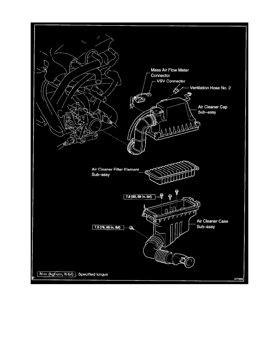 Scion Service and Repair Manuals > xB L41.5L (1NZFE) (2004