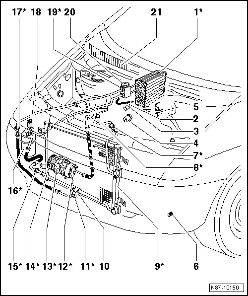 SEAT Workshop Manuals > Leon Mk1 > Heating, ventilation, air ...