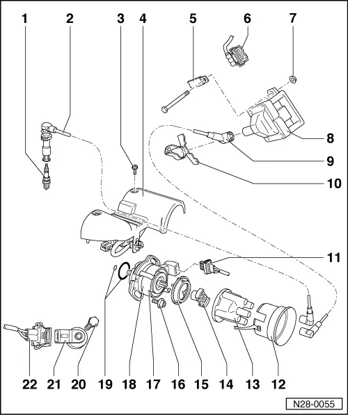 SEAT Service and Repair Manuals > Leon Mk1 > Power unit 4