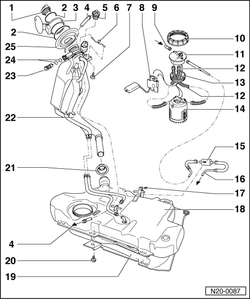 SEAT Service and Repair Manuals > Leon Mk1 > Power unit > 4