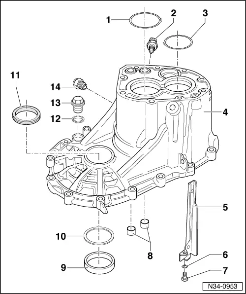 SEAT Workshop Service and Repair Manuals > Leon Mk2 > Manual Gearbox