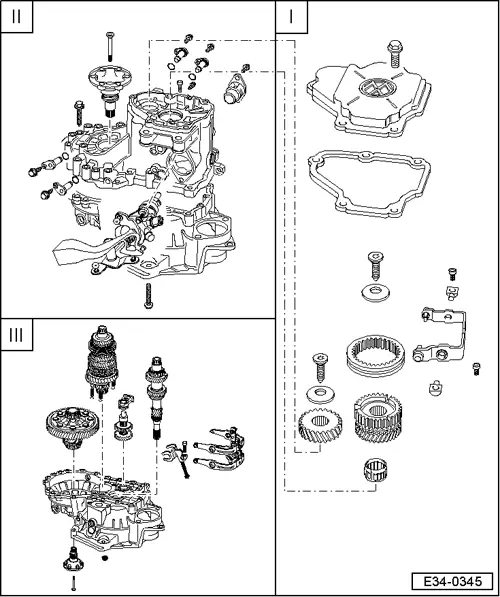 SEAT Service and Repair Manuals > Leon Mk2 > 02R, 5speed