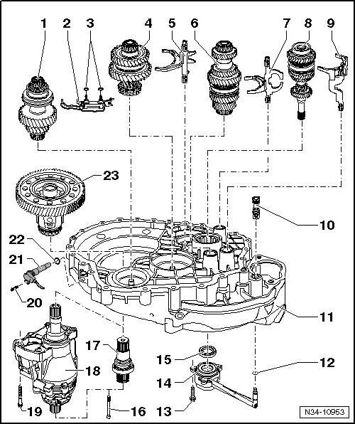 SEAT Service and Repair Manuals > Leon Mk2 > 6speed manual
