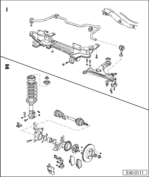 SEAT Service and Repair Manuals > Leon Mk2 > Running gear