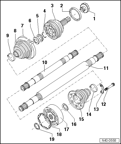SEAT Service and Repair Manuals > Leon Mk2 > Running gear