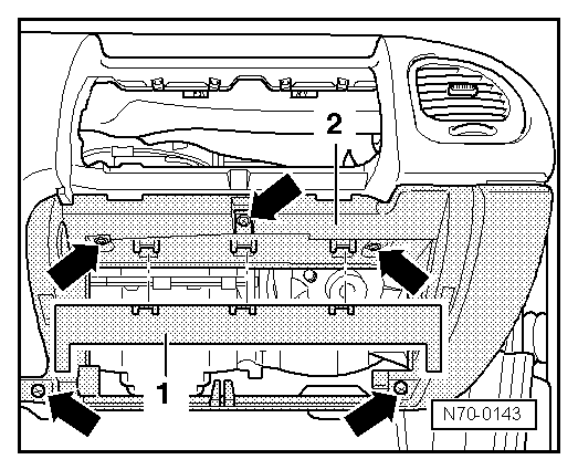 Как снять бардачок volkswagen sharan SEAT Workshop Service and Repair Manuals Leon Mk2 Body General body repairs, int
