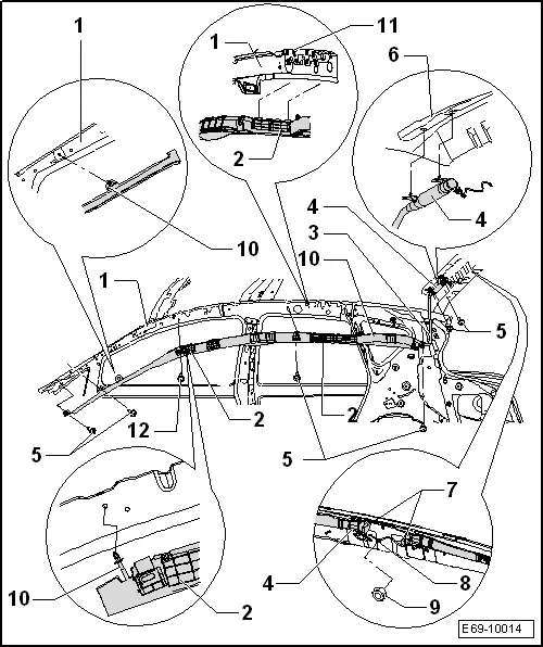 SEAT Service and Repair Manuals > Leon Mk2 > Body Bodywork