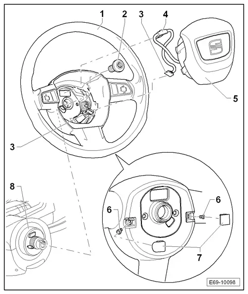 SEAT Service and Repair Manuals > Leon Mk2 > Body Bodywork
